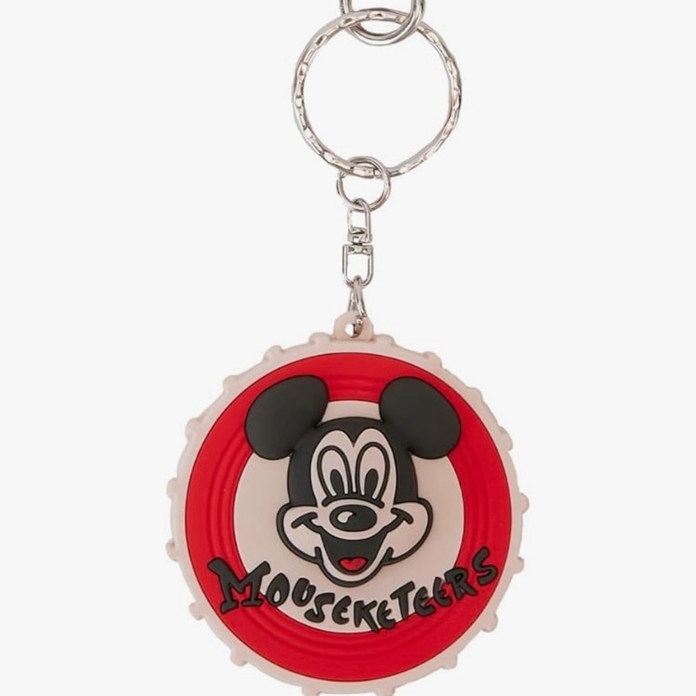 Disney 100 Mickey Mouseketeers Bag Charm/Key Chain NWT!